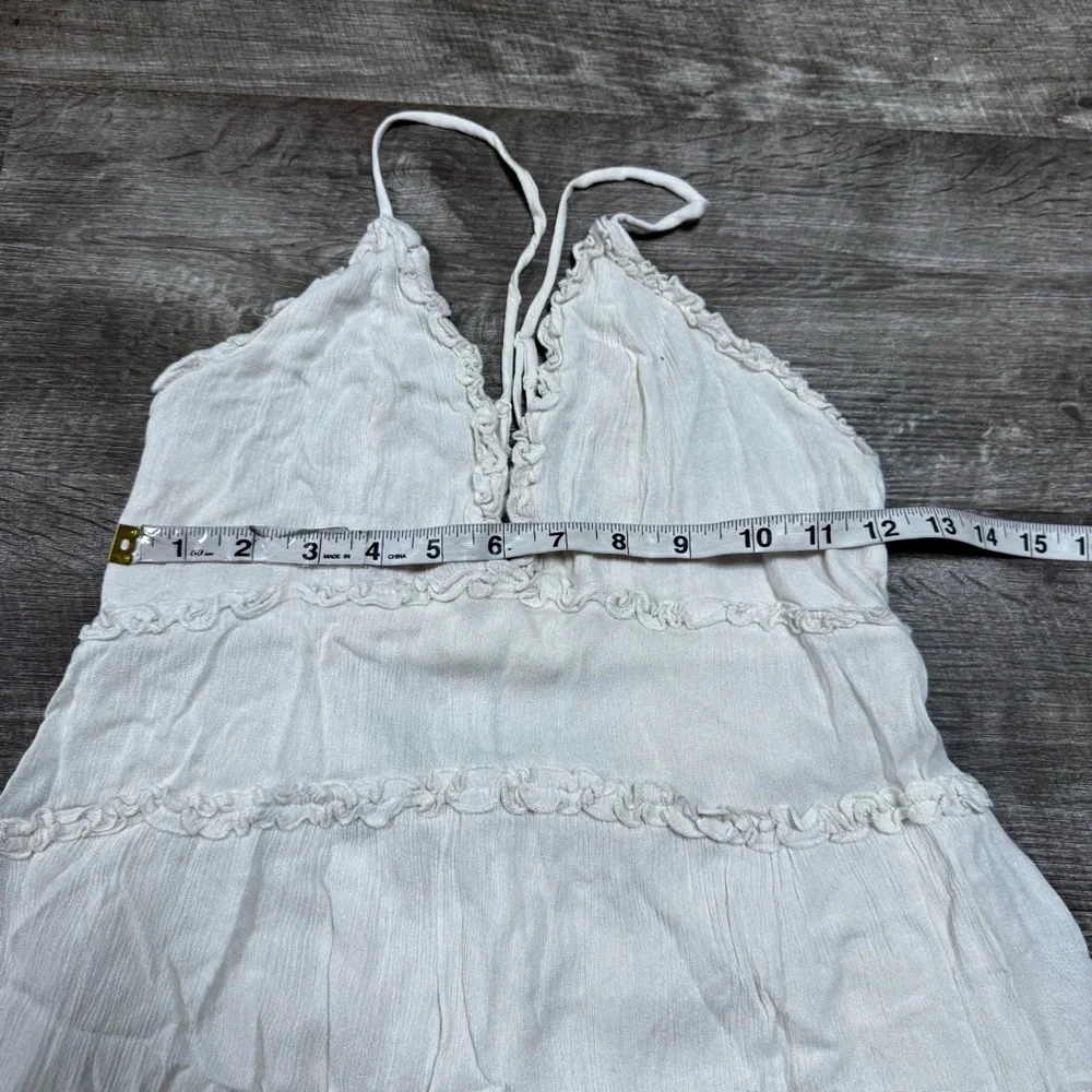ILLA ILLA White Mini Dress Size Small